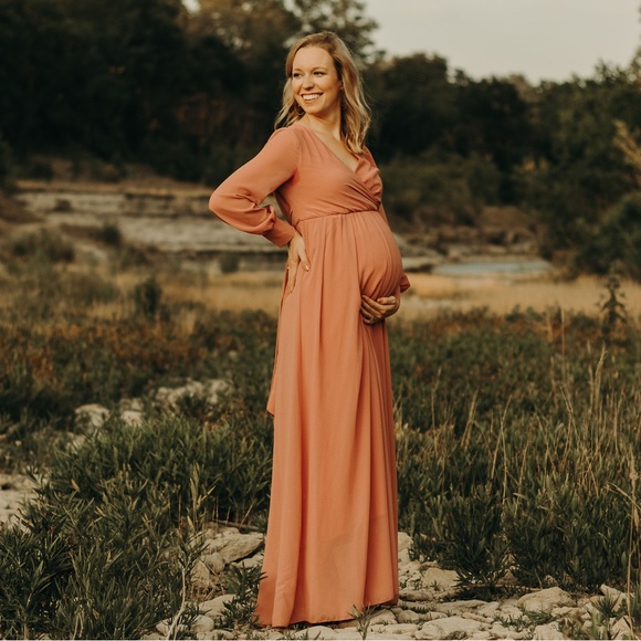 Maternity Maxi Dress - Picture 1 of 5